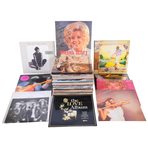 174 - A box of LPs, mainly '80s and '90s pop music