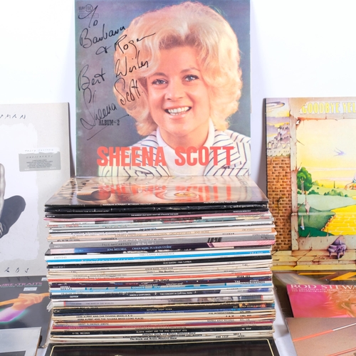 174 - A box of LPs, mainly '80s and '90s pop music