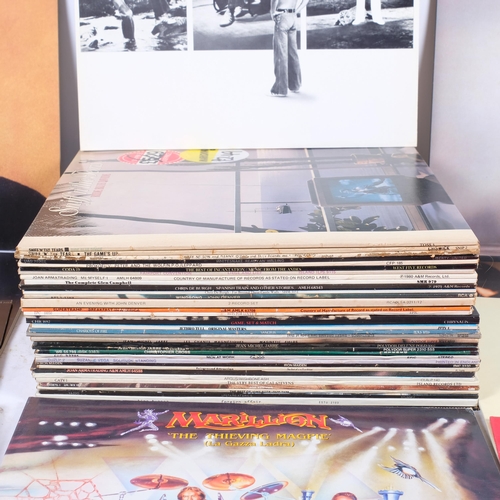 176 - A box of LPs, mainly '80s and '90s pop music