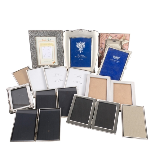 310 - A collection of various photo frames