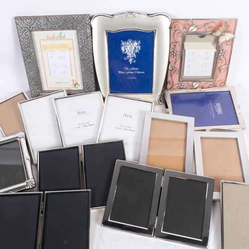 310 - A collection of various photo frames