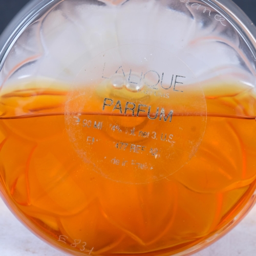 497 - LALIQUE PARFUMS - A moulded glass 
