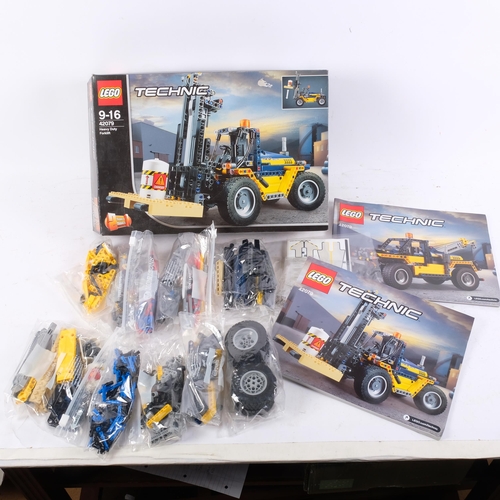 955 - LEGO - model no. 42079, a Heavy Duty Forklift, boxed, play-worn condition