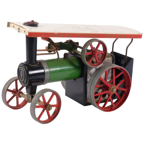 981 - A Mamod steam tractor, approx L26cm