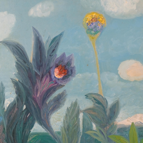 512 - Halima Nalecz (1914 - 2008), Summer Breeze, 1968, oil on canvas, 75cm x 63cm, framed, provenance: ex... 
