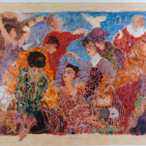 527 - Roy Fairchild-Woodard (born 1953), Sound Of Moon, limited edition serigraph print (largescale), sign... 