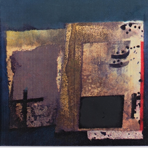 558 - Alexander Mackenzie (1923 - 2002), Headland, 1991, mixed media painting over a print, inscribed vers... 