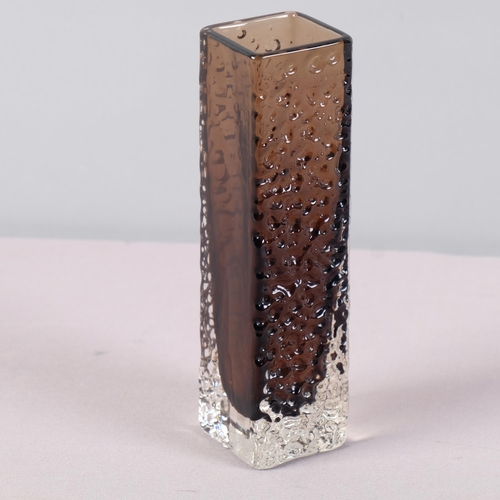 10 - GEOFFREY BAXTER for Whitefriars Glass, a cinnamon glass 