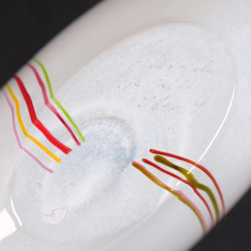 16 - BERTIL VALLIEN for KOSTA BODA - a 1980s Rainbow vase,  signed to the base and etched number 48224, h... 