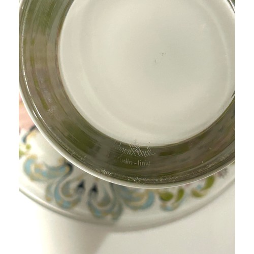 18 - BJORN WIINBLAD for Rosenthal Studio Line, a late 1970's design flared rim vase, white glass with Swa... 