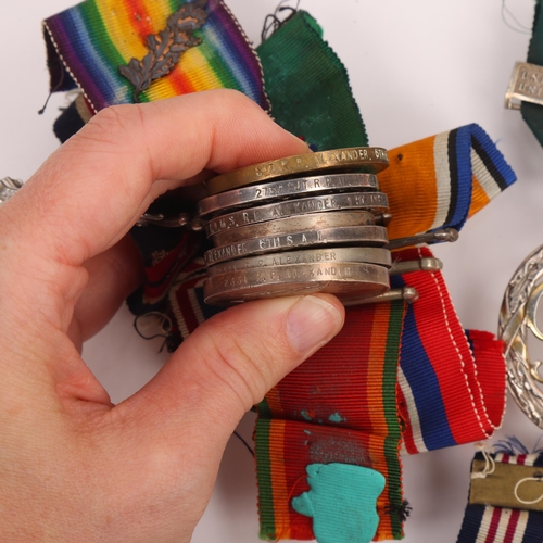 390 - A South African family medal group spanning South African War (1899-1902), First and Second World Wa... 