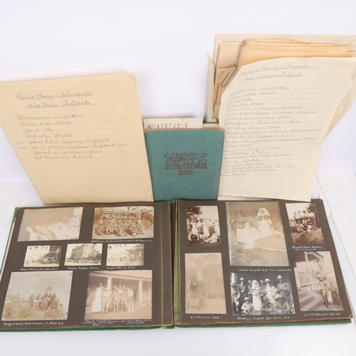 390 - A South African family medal group spanning South African War (1899-1902), First and Second World Wa... 