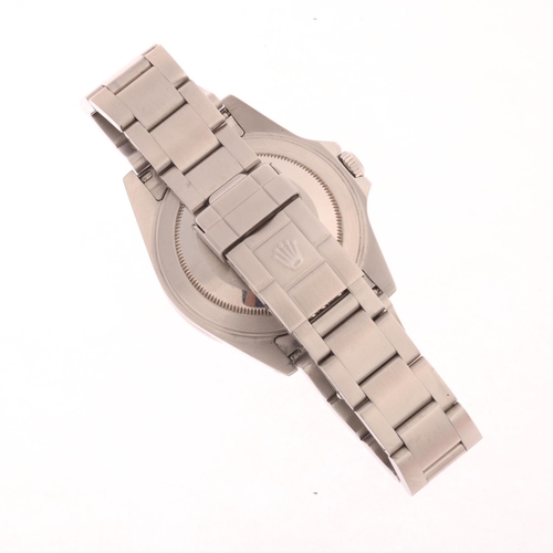 1002 - ROLEX - a stainless steel Explorer II Oyster Perpetual Date automatic calendar bracelet watch, ref. ... 