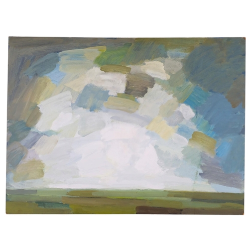 Geoffrey Maxwell Bargery (born 1938), abstract landscape, oil on board ...