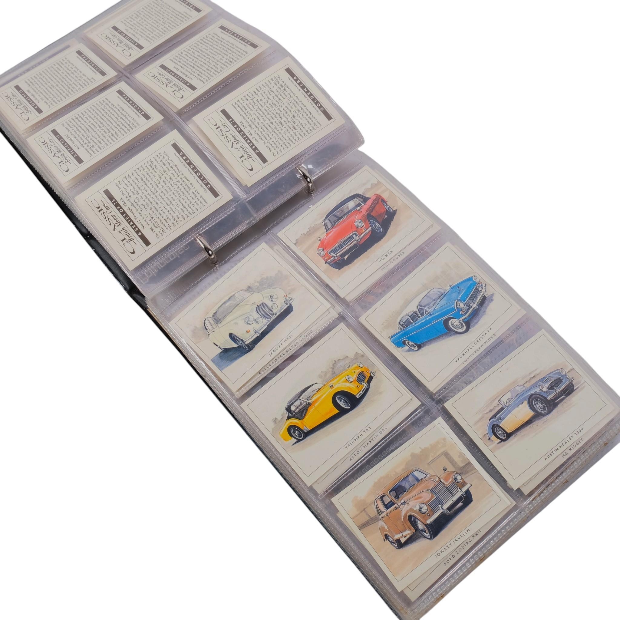 An album of cigarette cards, many complete sets, various issuers ...