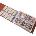 An album of cigarette cards, many complete sets, these issued by John ...