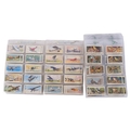 An album of cigarette cards, many complete sets, these by John Player ...
