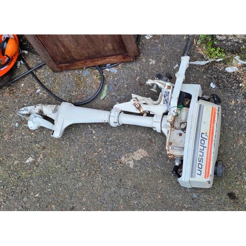 30 - A Johnson outboard motor, model 'JRRG1B'
