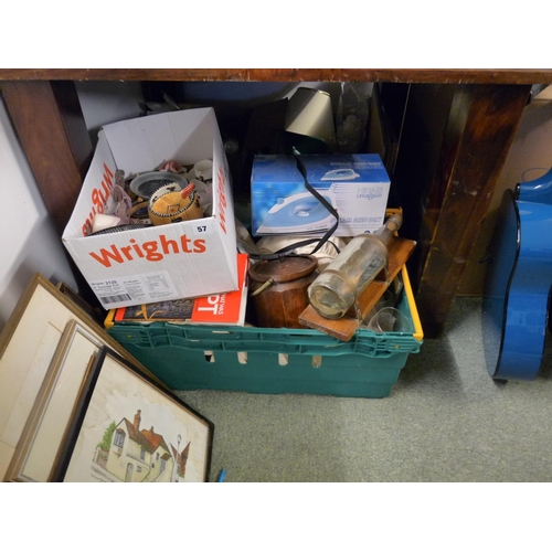 57 - Collection of assorted House clearance items