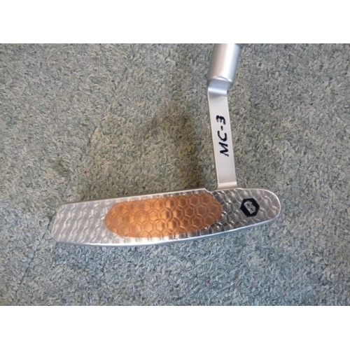 BETTINARDI, Tour Only Hand Stamped Copper Face Unique Putter MC3