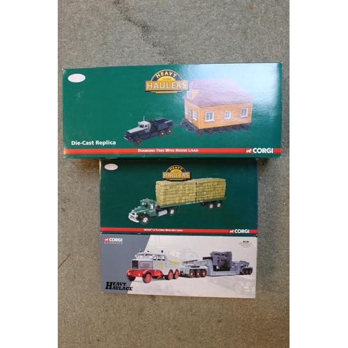 56 - Corgi boxed Limited edition Diamond T989 with House Load, Corgi Classics Heavy Haulage 17602 Sunter ... 