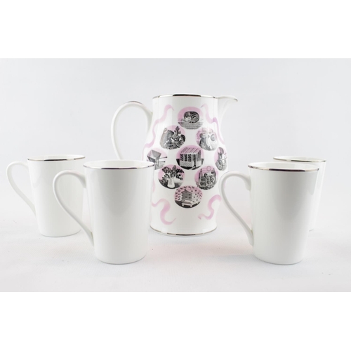 180 - Eric Ravilious, Wedgwood Lemonade set reissued in 1986 to mark the 50th Anniversary of Ravilious's f... 