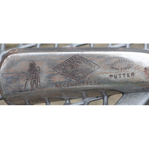 46 - Golf Clubs; Matched set of Six Robert Randell Herne Bay; JP Cochrane plus Rollins & Parker; Matched ... 