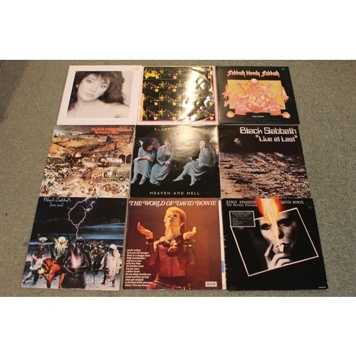 90 - Very Large collection Vinyl to include AC/DC, Black Sabbath, David Bowie, The Clash, Full Led Zeppel... 