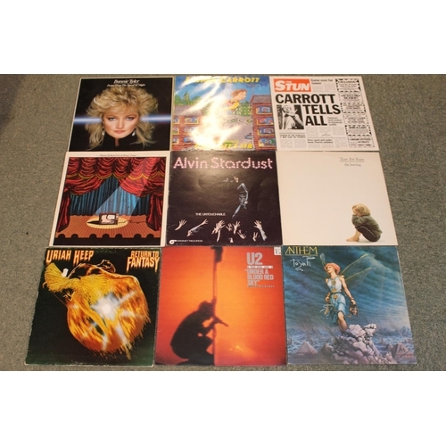 90 - Very Large collection Vinyl to include AC/DC, Black Sabbath, David Bowie, The Clash, Full Led Zeppel... 