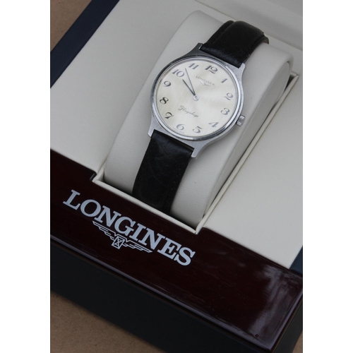 Vintage Longines Flagship stainless steel cased manual wind