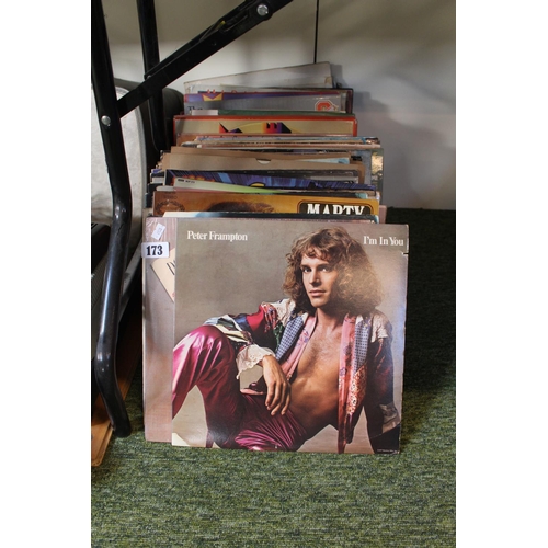 173 - Good collection of assorted Records inc. Peter Frampton 'Im in You', Buddy Holly etc