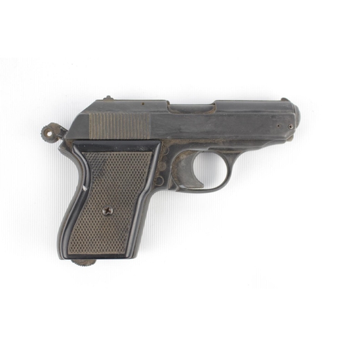 81 - 8mm Blank firing PPK Pistol (Mechanism A/F) plus 200 unfired blank cartridges and shoulder holster