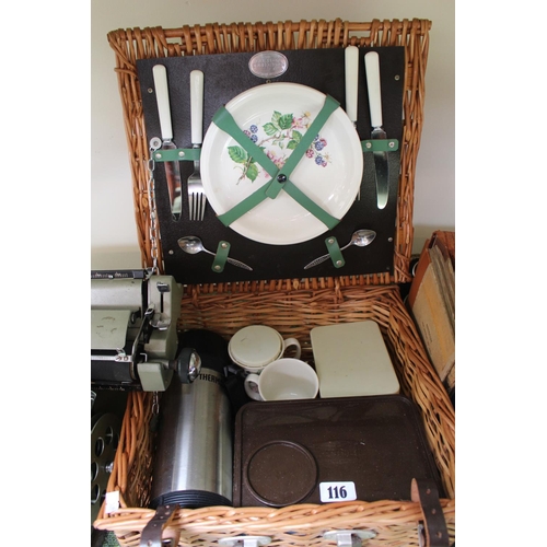 116 - 20thC Brexton Picnic Set