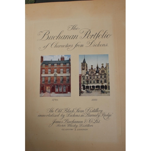 57 - The Buchanan Portfolio of Characters from Dickens & The story of Columbus published by Raphael Tuck ... 