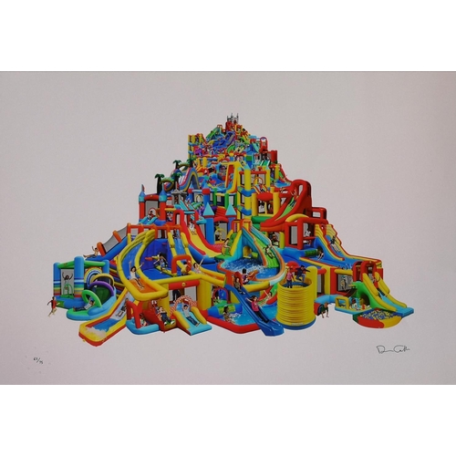 285 - Darren Cullen 'Jump-O-Lene' 62 of 75 limited edition print. 59 x 42cm