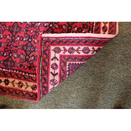 337 - Long Red ground Persian Runner 355cm by 79cm