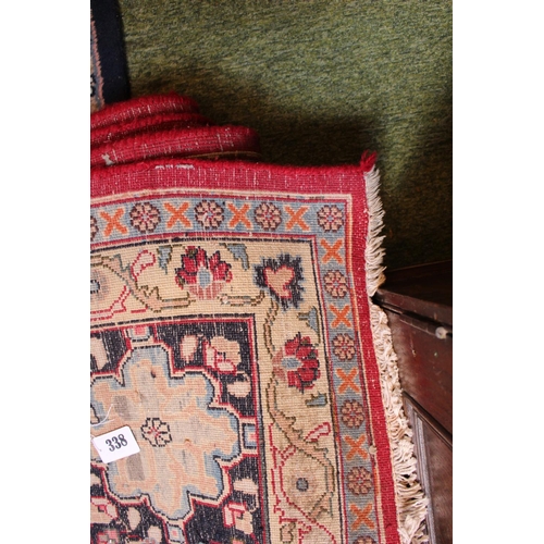 338 - Very Large Persian Rug with Tassel ends