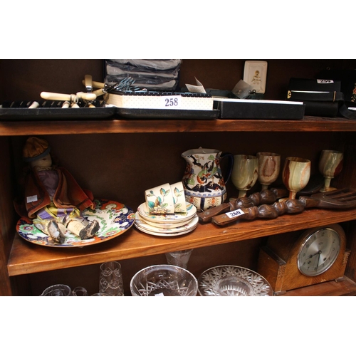 260 - Collection of assorted Ceramics, Bygones and a Collectors Doll