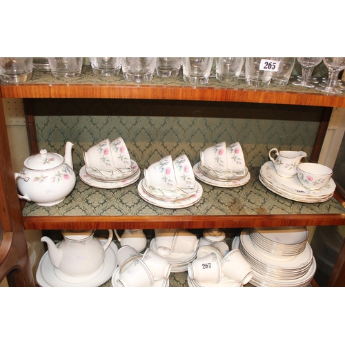 266 - Duchess Bramble rose Tea set