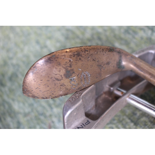 93 - Collection of Vintage Golf Clubs inc. St Andres of Glasgow 1915, Dunlop Dow Finster Match, St Andrew... 