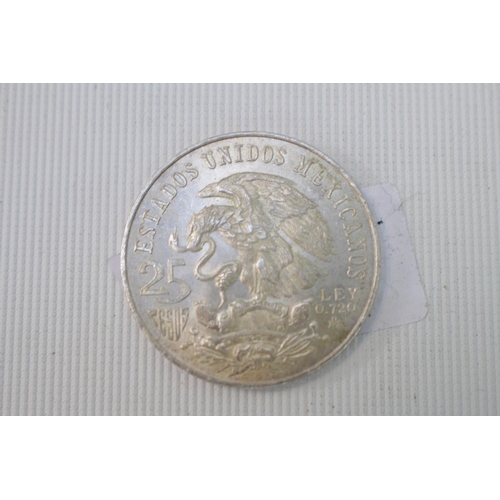 327 - 1968 Olympic 25 Peso Coin