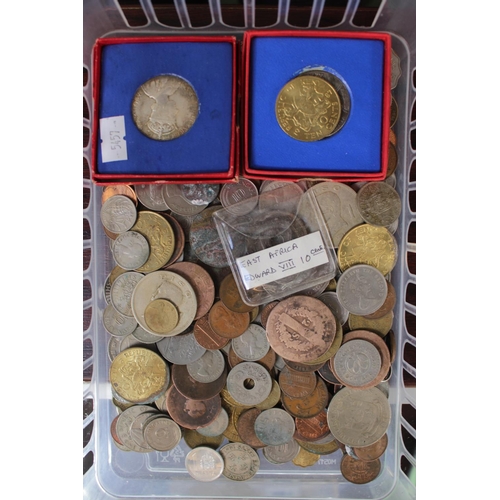 339 - Collection of assorted World coins 19thC and later