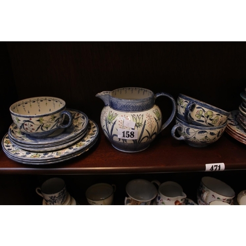 158 - Collection of Wedgwood Pottery dated 1925 and a collection of 19thC and later ceramics