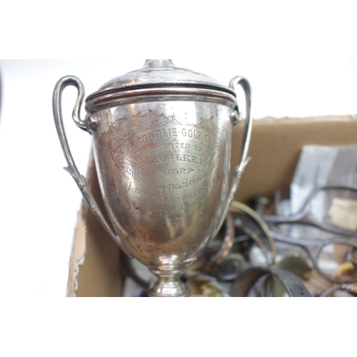 309 - Collection of assorted Jewellery and bygones inc. Kalgoorlie Golf Club 1914 Trophy etc