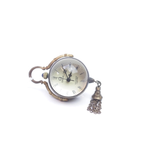 304 - Brass Cased Desk Ball Clock