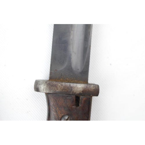 351 - K98 Bayonet S/239 Richard Herder dated 1937