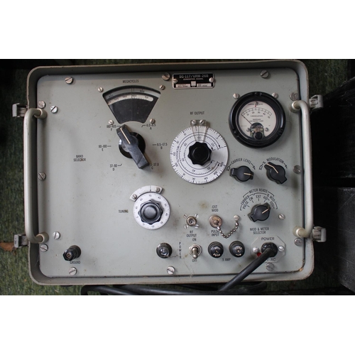 466 - Cased Signal Generator SG-117/URM-26B