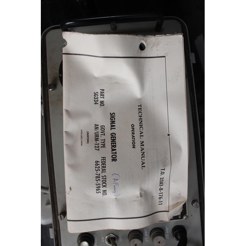 468 - Cased Signal Generator AN/URM-127