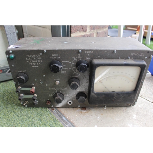 492 - Emouzy Precision Electronic Multimeter 'Eric'