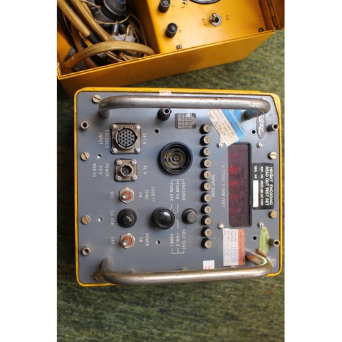 496 - USAF Cased Height Encoding Read Out Test Set by NPL and a Sychro Calibration instrument